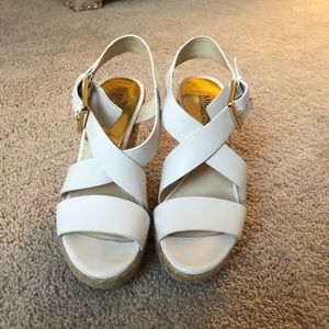 Michael kors wedge sandals